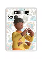 Aperçu - Inclusion - vocabulaire des vacances au camping en langue des signes française ( lsf) - Page de couverture