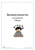 Vorschau - Arbeitsblätter - Grundrechenarten im Zahlenraum 1 Million - Seite 1