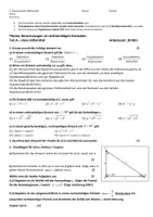 Vorschau - Klassenarbeiten - Klassenarbeit Berechnungen am rechtwinkligen Dreieck JGST 9 - Deckblatt