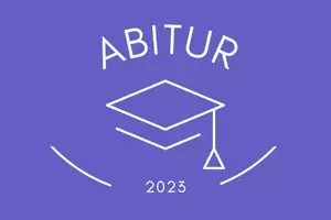Vorschau - Mal- und Bastelvorlagen - Karten - Glückwunsch - Abitur - Schulabschluss - Seite 1