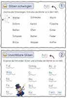 Vorschau - Unterrichtsreihen - FRESCH Methode / Stationenlernen / Rechtschreibstrategien / Rechtschreibung - Seite 1