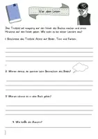 Vorschau - Arbeitsblätter - Lesetagebuch Schattenkinder Margaret Peterson Haddix Unterrichtsmaterial Deutsch Klasse 7–9 Arbeitsblätter Lektüreanalyse Aufgaben mit Lösungen - Seite 2