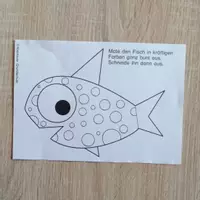 Vorschau - Mal- und Bastelvorlagen - Fensterbilder Unterwasserwelt Aquarium Fische - Seite 2
