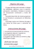 Vista previa - Juegos / Gamificación - Bingo númerico de operaciones basicas - página 1