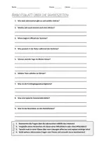 Vorschau - Arbeitsblätter - AB mit Fragen zum Thema "Jahreszeiten" + Lösungsblatt + Infografik - Deckblatt