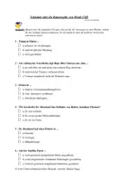Vorschau - Arbeitsblätter - Literaturtest zu "Schlamm oder die Katastrophe von Heath Cliff" von Louis Sachar - Seite 2