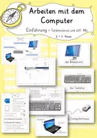 Vorschau - Arbeitsblätter - Einführung in die Arbeit mit dem Computer - Deckblatt