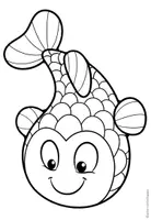 Vorschau - Mal- und Bastelvorlagen - Unterwasserwelt (Aquarium / Fische) - Fensterbild (verschiedene Malvorlagen) - Seite 3