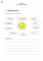 Vorschau - Arbeitsblätter - Sommer 1 : Material-Kiste / Deutsch - Seite 3