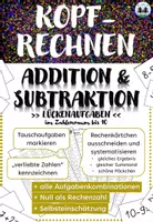 Vorschau - Arbeitsblätter - Kopfrechnen - Addition & Subtraktion | Zahlenraum bis 10 | Lückenaufgaben - Deckblatt