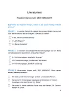 Vorschau - Test - Literaturtest - Friedrich Dürrenmatt: DER VERDACHT - Seite 3