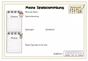 Vorschau - Arbeitsblätter - Erstellung Spielesammlung verschiedene Versionen - Seite 3