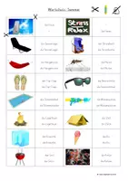 Vorschau - Arbeitsblätter - DaZ-Material zum Wortschatz: "Sommer" - Deckblatt