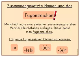 Vorschau - Präsentationen/Tafelbilder - Tafelkarten zusammengesetzte Nomen, Namenwörter - Seite 3