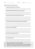 Vorschau - Arbeitsblätter - AB mit Fragen zum Thema "Jena" + Lösungsblatt + Infografik - Deckblatt