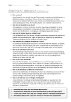 Vorschau - Arbeitsblätter - AB mit Fragen zum Thema "Jesus" + Lösungsblatt + Infografik - Seite 2