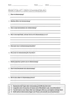 Vorschau - Arbeitsblätter - AB mit Fragen zum Thema "Johannesburg" + Lösungsblatt - Deckblatt