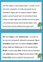 Vorschau - Aufgabenkarten - DaF / DaZ Arabisch: Fehlerteufel Großschreibung Sommer - Lesekarten - Seite 3
