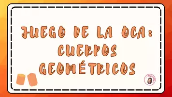 Vista previa - Juegos / Gamificación - JUEGO DE LA OCA-CUERPOS GEOMÉTRICOS - Portada