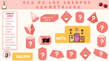 Vista previa - Juegos / Gamificación - JUEGO DE LA OCA-CUERPOS GEOMÉTRICOS - página 2