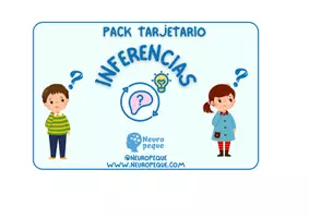 Vista previa - Tarjetas / Manipulativos - Pack tarjetario inferencias - página 1