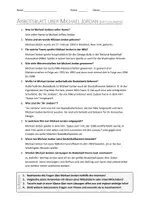 Vorschau - Arbeitsblätter - AB mit Fragen zum Thema "Michael Jordan" + Lösungsblatt + Infografik - Seite 2