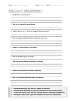 Vorschau - Arbeitsblätter - AB mit Fragen zum Thema "Jordanien" + Lösungsblatt + Infografik - Deckblatt