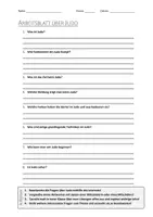 Vorschau - Arbeitsblätter - AB mit Fragen zum Thema "Judo" + Lösungsblatt + Infografik - Deckblatt