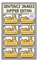 Vorschau - Arbeitsblätter - Sentence Snakes - Summer Edition - Deckblatt
