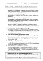 Vorschau - Arbeitsblätter - AB mit Fragen zum Thema "Jura (Gebirge)" + Lösungsblatt - Seite 1