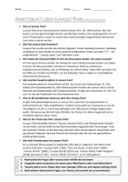 Vorschau - Arbeitsblätter - AB mit Fragen zum Thema "Jurassic Park" + Lösungsblatt - Seite 1