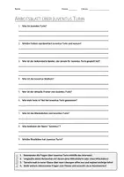 Vorschau - Arbeitsblätter - AB mit Fragen zum Thema "Juventus Turin" + Lösungsblatt - Deckblatt