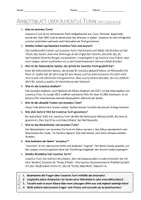 Vorschau - Arbeitsblätter - AB mit Fragen zum Thema "Juventus Turin" + Lösungsblatt - Seite 1