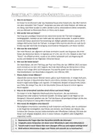 Vorschau - Arbeitsblätter - AB mit Fragen zum Thema "Kaiser" + Lösungsblatt - Seite 1