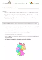 Vorschau - Arbeitsblätter - Kleingruppenarbeit - Eigene Bundesländer untersuchen - Deckblatt