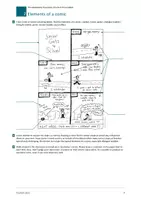 Vorschau - Arbeitsblätter - The Absolutely True Diary of a Part-Time Indian: Elements of a comic_Textarbeit - Seite 2