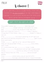 Vorschau - Arbeitsblätter - If clause I - Conditional 1 - Worksheet - Deckblatt