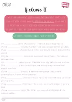 Vorschau - Arbeitsblätter - If clause II - Conditional II - Worksheet - Deckblatt