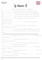 Vorschau - Arbeitsblätter - If clause II - Conditional II - Worksheet - Seite 1