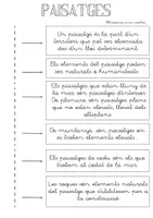 Vista previa - Hojas de trabajo - Paisatges: elements i tipus. - página 2