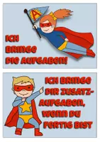 Vorschau - Stationenlernen - Aufgaben Superhelden (inkl. Cliparts) - Seite 2