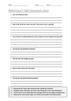 Vorschau - Arbeitsblätter - AB mit Fragen zum Thema "Immanuel Kant" + Lösungsblatt + Infografik - Deckblatt