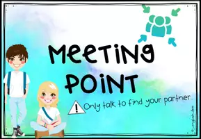 Vorschau - Anderer Materialtyp - Classroomsigns: Chat- und Meeting-Points - Deckblatt