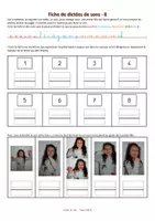 Aperçu - Préparation de séance / Séance complète - dictée de sons "8" en autonomie, pour CP (ou GS) - Page 2