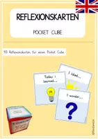 Vorschau - Bildkarten - Reflexionskarten - Reflecting cards - Pocket Cupe - Englisch - Deckblatt