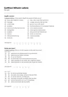 Vorschau - Arbeitsblätter - Gottfried Wilhelm Leibniz (Infotext und Übungen) - Seite 1