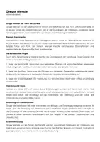 Vorschau - Arbeitsblätter - Gregor Mendel (Infotext und Übungen) - Deckblatt