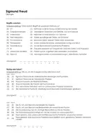 Vorschau - Arbeitsblätter - Sigmund Freud (Infotext und Übungen) - Seite 1