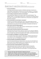 Vorschau - Arbeitsblätter - Lernposter + AB mit Fragen zum Thema "Erich Kästner" + Lösungsblatt + Mindmap + Infografiken - Seite 2