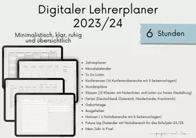 Vorschau - Lehrpläne/Lehrermaterial - Digitaler Lehrerplaner 2023/24 - 6 Stunden - Seite 2